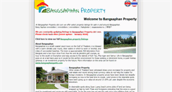 Desktop Screenshot of bangsaphanproperty.com